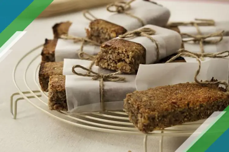 Receta de barritas energéticas de avena y plátano