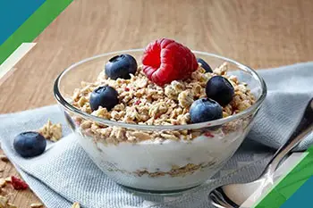 Receta de yogurt con frutas