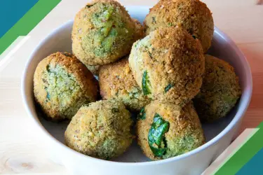 Albóndigas de quinoa y espinacas