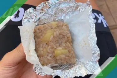Pastelitos de arroz para ciclistas