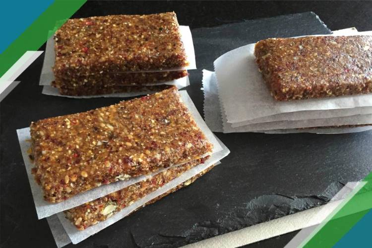 Barritas Energéticas de Frutas Deshidratadas