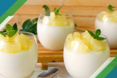 Mousse de piña